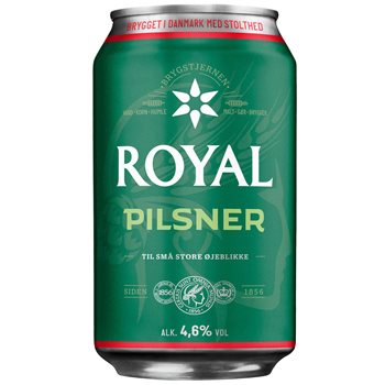 Royal Pilsner 4,6% 24x0.33L DS.