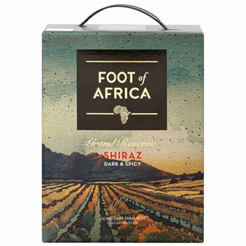 FOOT OF AFRIKA reserv Shiraz 3 l. HAKLAPP