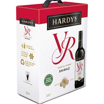 Hardys vr Shiraz 3 l. HAGESMÆK