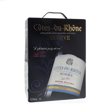 Cotes du Rhone Reserve Joseph Pellerin 3 L. Bib