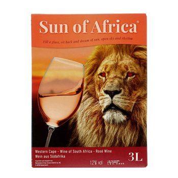 Sun of Africa Rosé 3L BIB