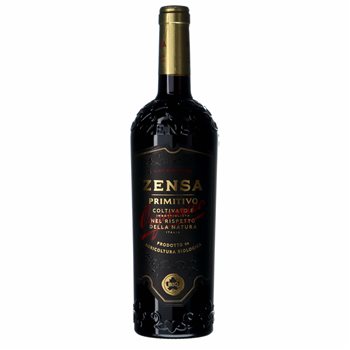 Zensa Primitivo IGP Puglia Organico 0.75 L.