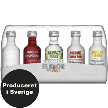 Absolut Five Vodka 40% 5x0.05 L.