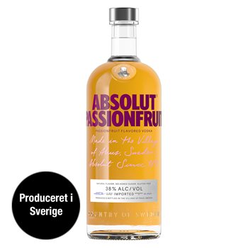 Absolut Passionfruit 1L 38%