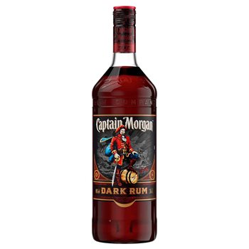 Capitán Morgan Black Etiqueta 40% 1 L.