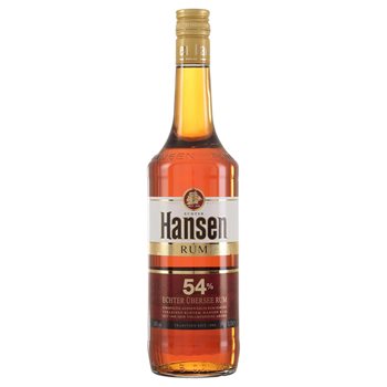 Hansen Rum Red 54% 0,7 L