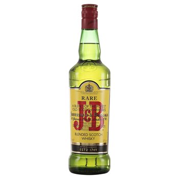 J&B Rare Whiskey 40% 0.7 l.