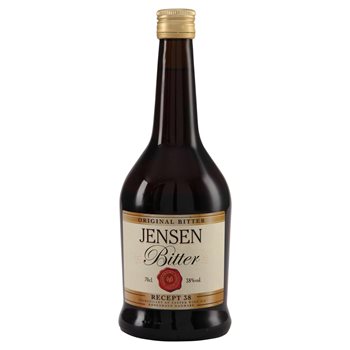 Jensen bitter 38% 0,7 l.