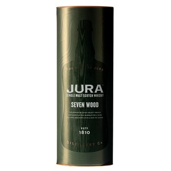 Jura sju trä singel malt 42% 0,7 l.