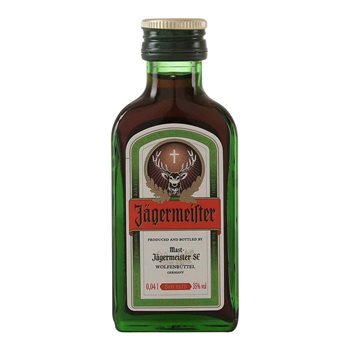 Jägermeister Miniatur 35% 0,04 l.