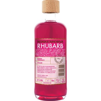 Koskenkorva ruibarbo 21% 0.5 l.