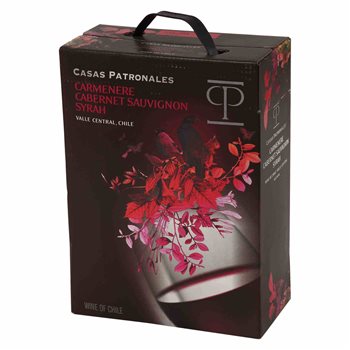 Casas Patronales Carmenere Cabernet Syrah 3 l. HAGESMÆK