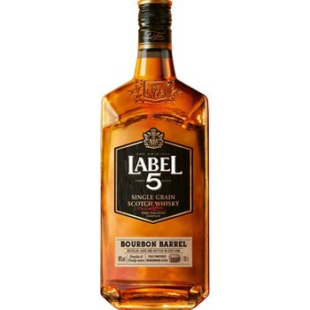 Etikett 5 Bourbon Barrel 40% 1 l.