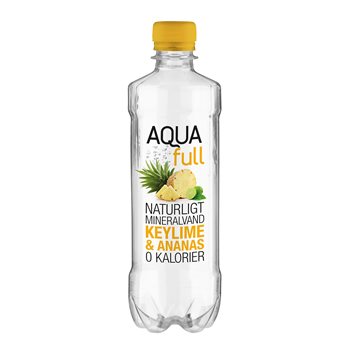 Aqua lleno con soda keylime-pinpple 18x0.5l