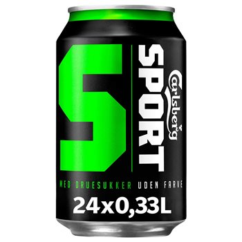 Carlsberg Sport - brus, 24x33cl. kan