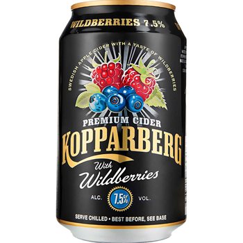 Kopparberg Forest berries 7.5% 24x0.33 l.