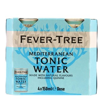 Feber-Tree Mediterranean Tonic Water 4x150 ml ds. + insättning