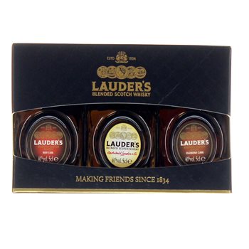 Lauders smakspakke 40% 3x0.05 l.