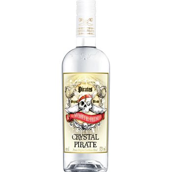 Crystal Pirat White Rum 37,5% 1 l.