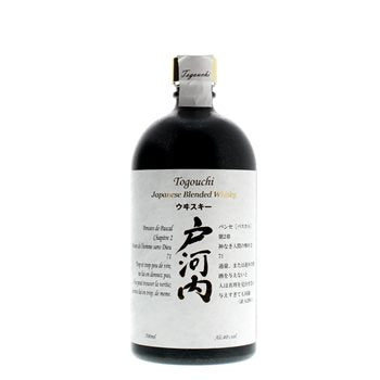 Whisky mezclado japonés premium de Togouchi 40% 0.7 l.