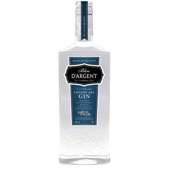 Bleu d'argent gin 40% 0,7 l.