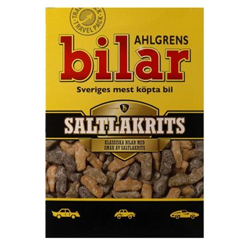 AHLGRENS BILAR SALT RECORICE Box 390 g.