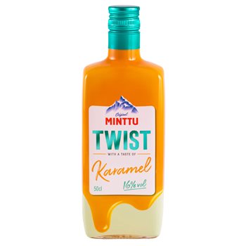 Minttu twist karamell 0,5L 16%