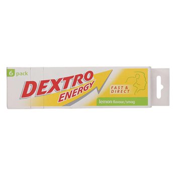 Pacchetto da 6 limone Dextro Energy