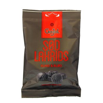 Gajol lakrids sød 140 g