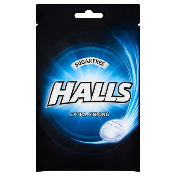 Halls menthol-Lyptus ekstra sterk 65 g