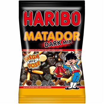 Haribo matador mischen Dunkel 585 g