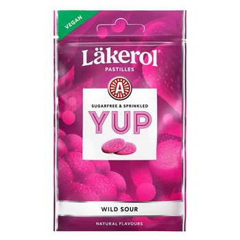 Läkerol yup wild sauer 30g