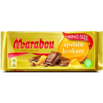 Marabou Orange edge 250 g