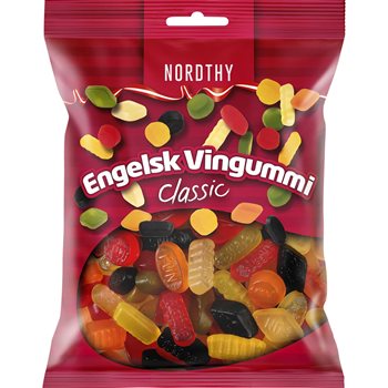 Nordthy English vinummi 400G