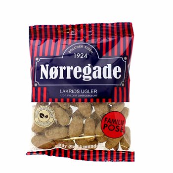 Nørregade de regaliz búhos 310 g