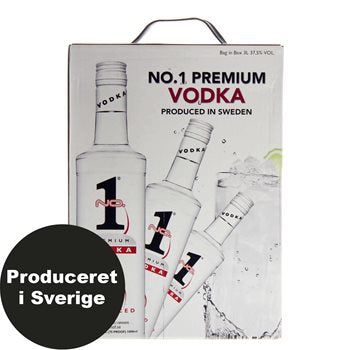 No.1 Premium Vodka 37,5% 3 l. HAKLAPP