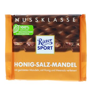 Ritter Sport Honey Saled Almends 100 G