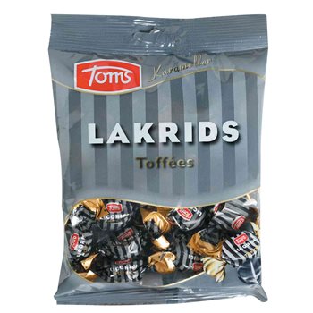 Toms lakris karameller 160 g