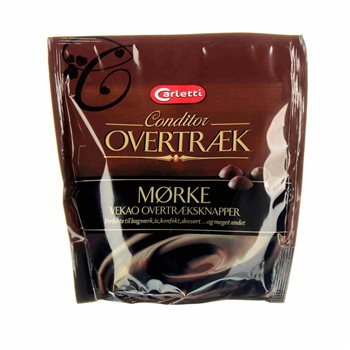 Carletti täckknappar mörka 200 g