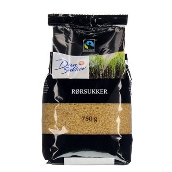 Dansukker sukkerrør sukker 750 g