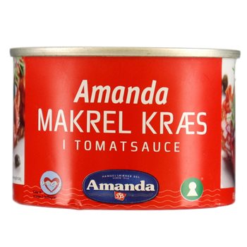 Amanda makrellfisk 190 g