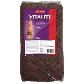 Best Friend Vitality dry food for cats 15 kg