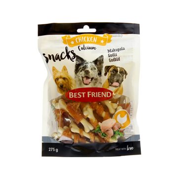 Bester Freund Snacks Calcium Chicken 275g